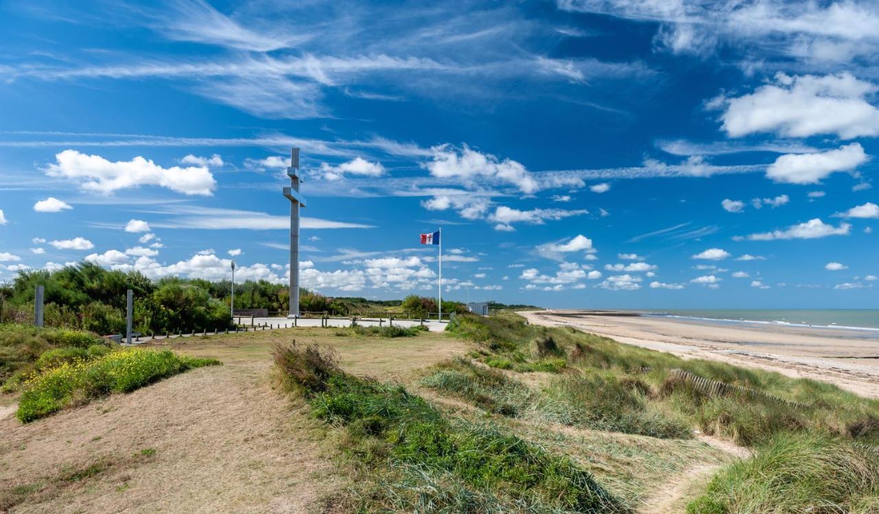 Triplex Avec Jardinet - Wifi - A 400M De La Plage Courseulles-sur-Mer Kültér fotó
